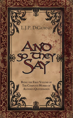 Book cover for And So They Say