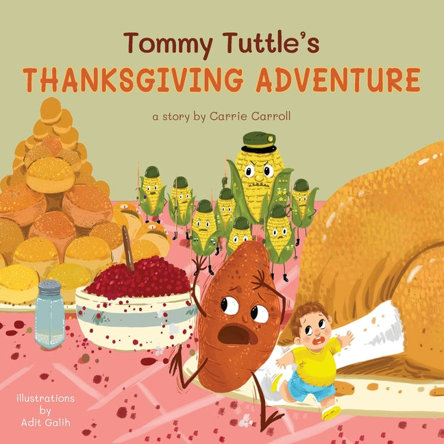 Book cover for Tommy Tuttle's Thanksgiving Adventure