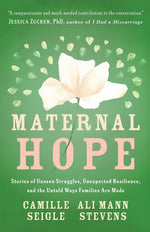Book cover for Maternal Hope: Stories of Unseen Struggles, Unexpected Resilience, and the Untold Ways Families Are Made