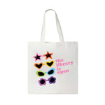 Allstora: The Library Is Open Tote Bag