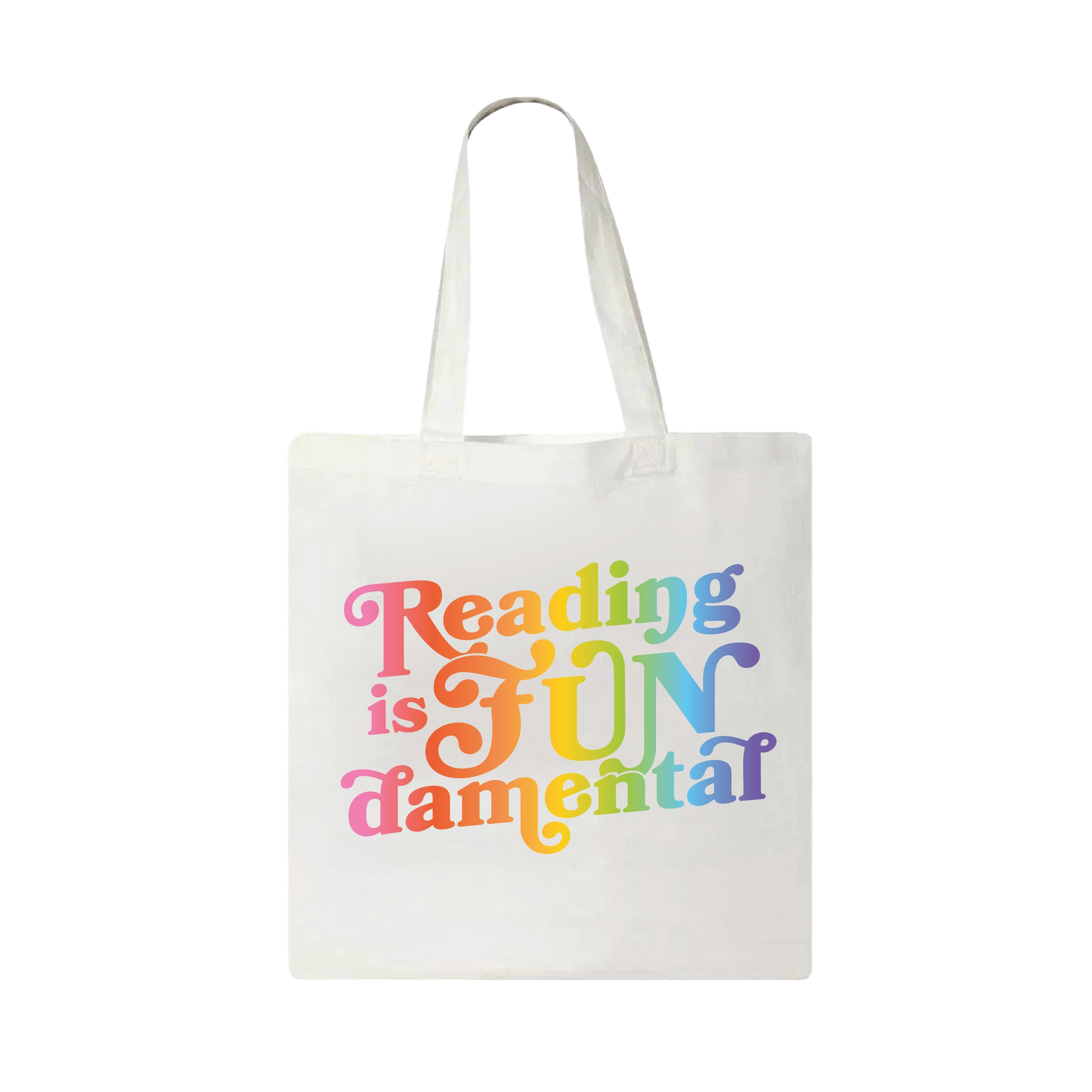 Allstora: Reading Is Fundamental Tote Bag