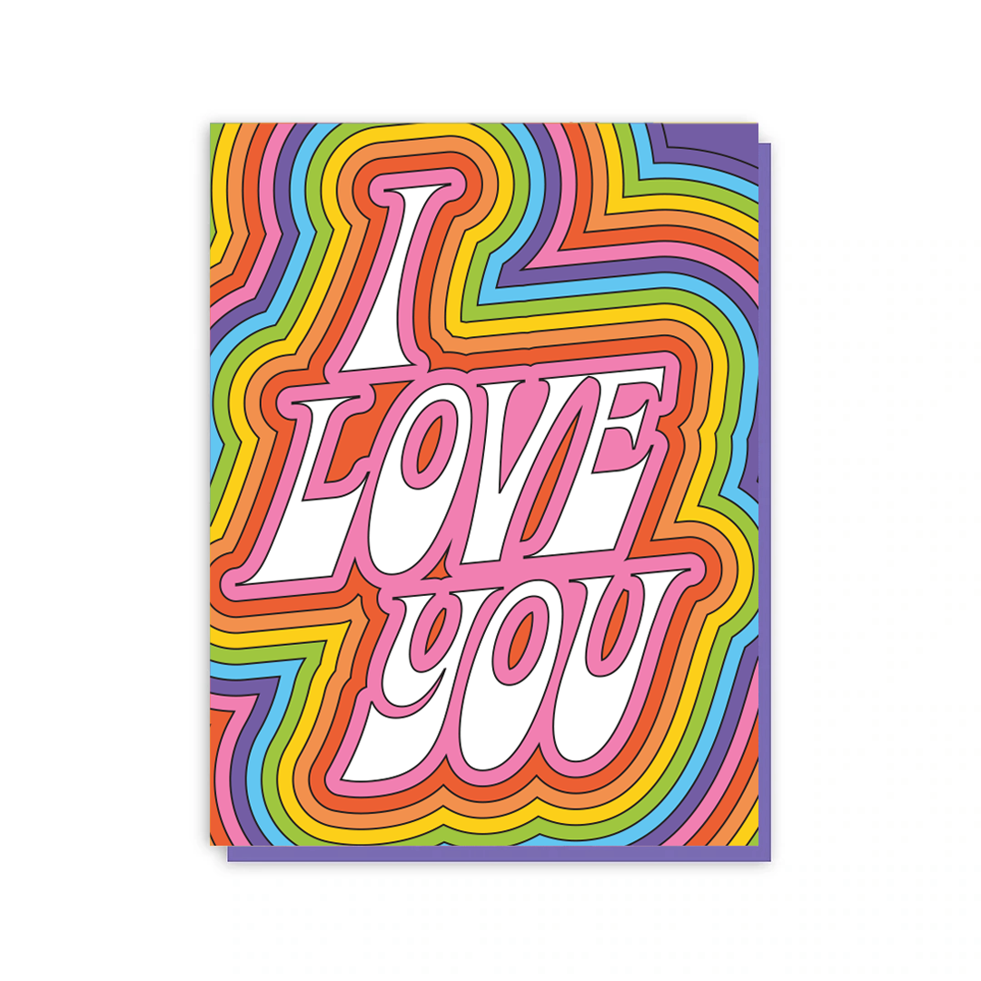 I Love You - greeting card