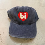 Bi Heart Hat