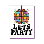 Let's Party A2 Card