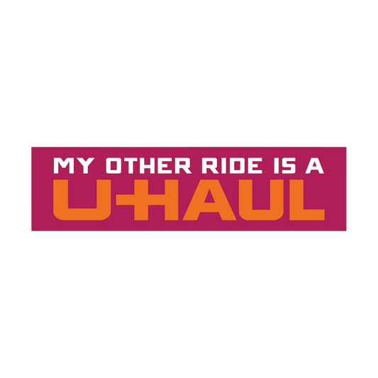 My Other Ride is a U-Haul Bumper Sticker