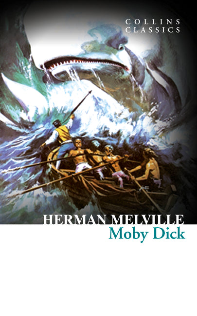 Book cover for Moby Dick (UK)