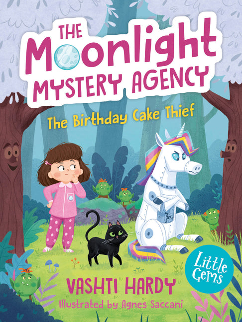 Book cover for the Moonlight Mystery Agency - The Birthday Cake Thief: Book 1