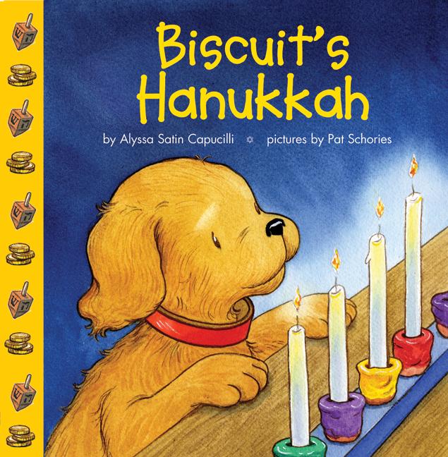 Book cover for Biscuit's Hanukkah: A Hanukkah Holiday Book for Kids