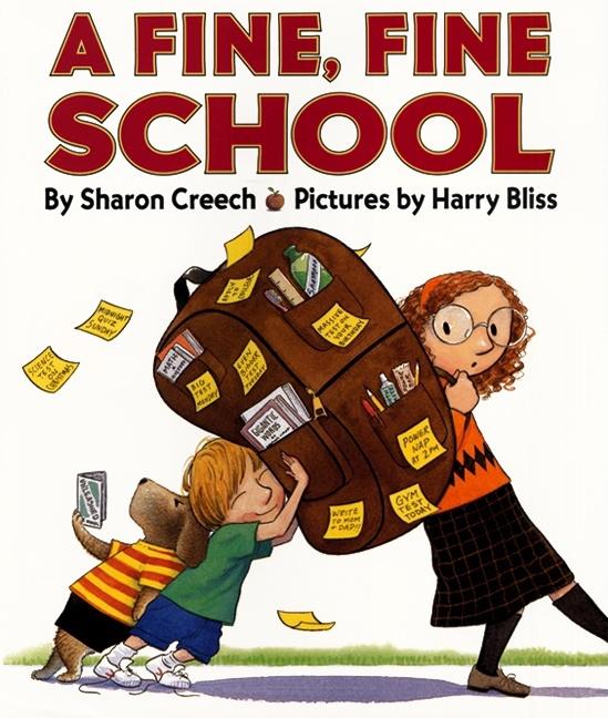 Book cover for A Fine, Fine School