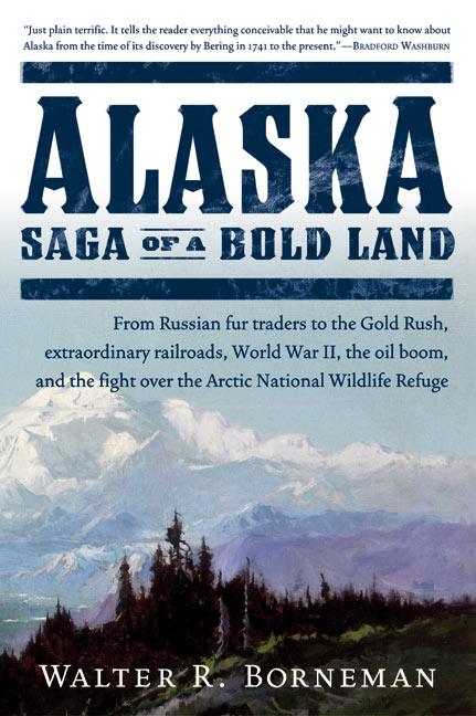 Book cover for Alaska: Saga of a Bold Land