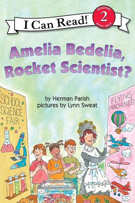 Book cover for Amelia Bedelia, Rocket Scientist?