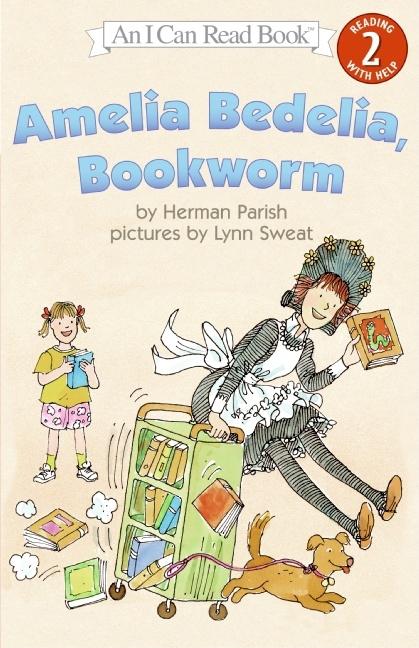 Book cover for Amelia Bedelia, Bookworm