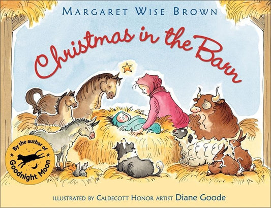 Book cover for Christmas in the Barn: A Christmas Holiday Book for Kids