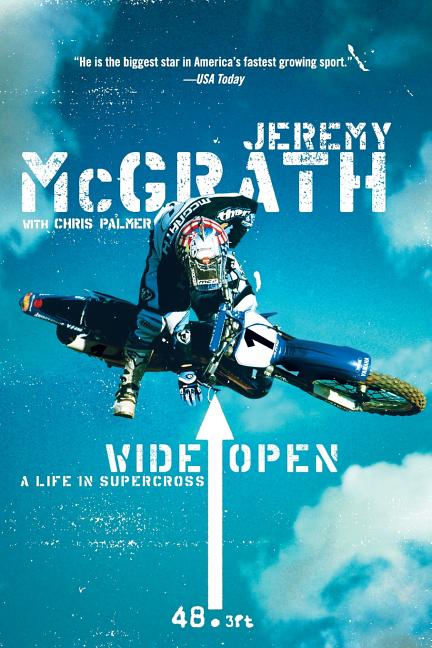 Book cover for Wide Open: A Life in Supercross