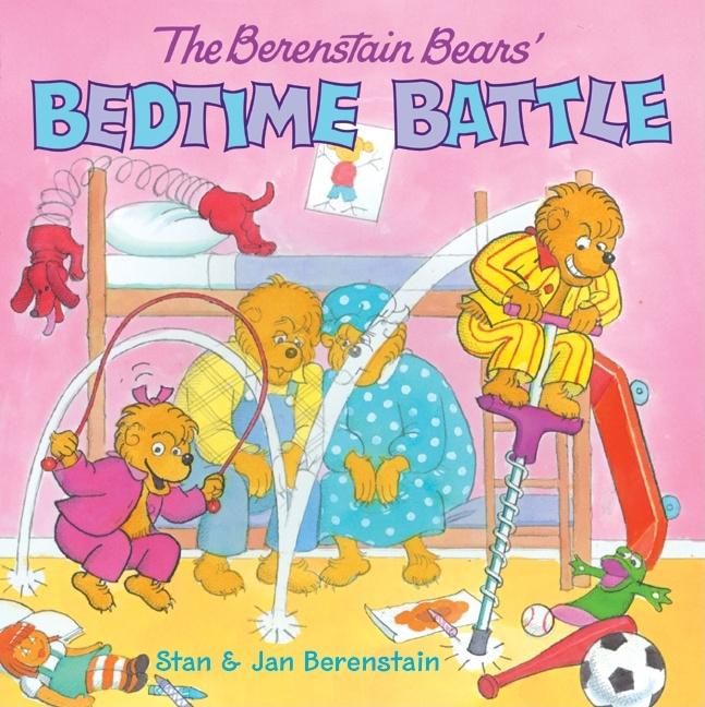 Book cover for The Berenstain Bears' Bedtime Battle [With Stickers]
