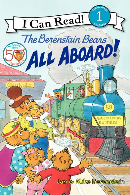 Book cover for The Berenstain Bears: All Aboard!