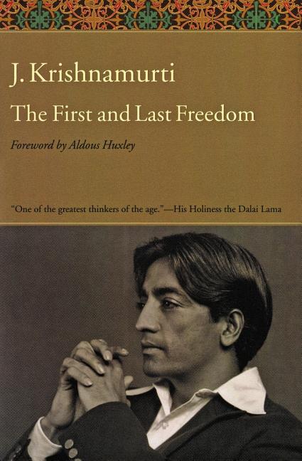 Book cover for First and Last Freedom