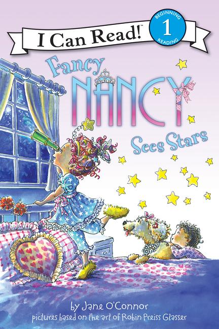 Book cover for Fancy Nancy Sees Stars