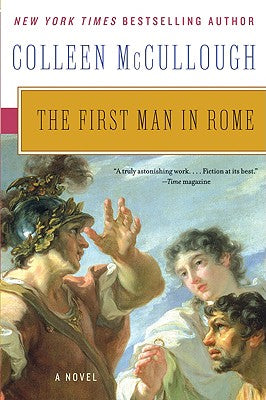 Book cover for The First Man in Rome