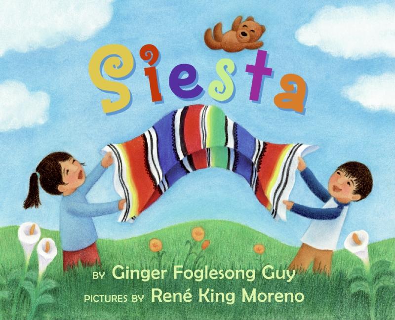 Book cover for Siesta Board Book: Bilingual English-Spanish