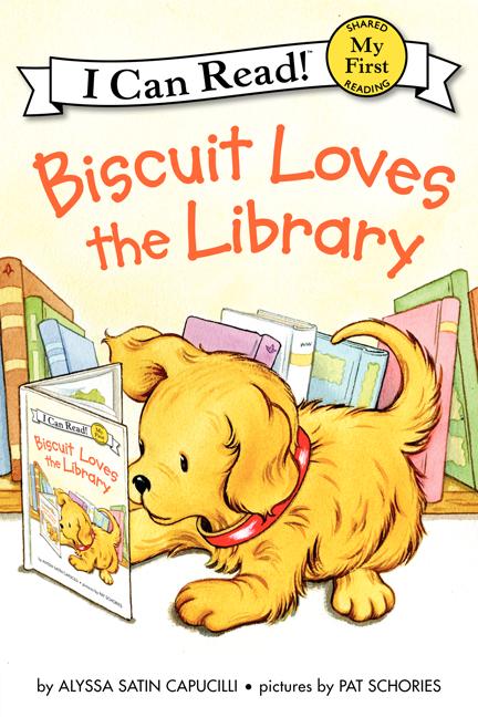 Book cover for Biscuit Loves the Library