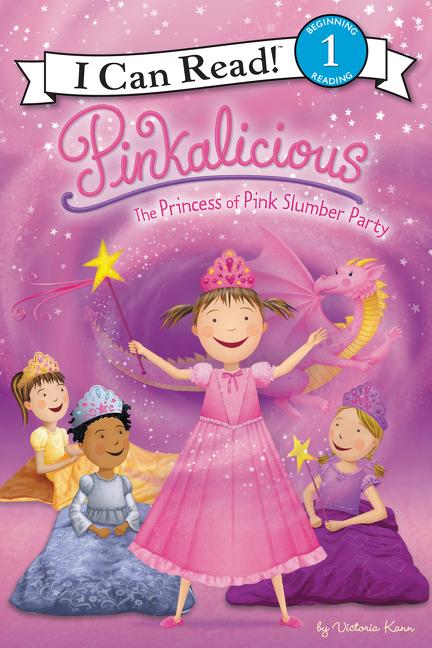 Book cover for Pinkalicious: The Princess of Pink Slumber Party