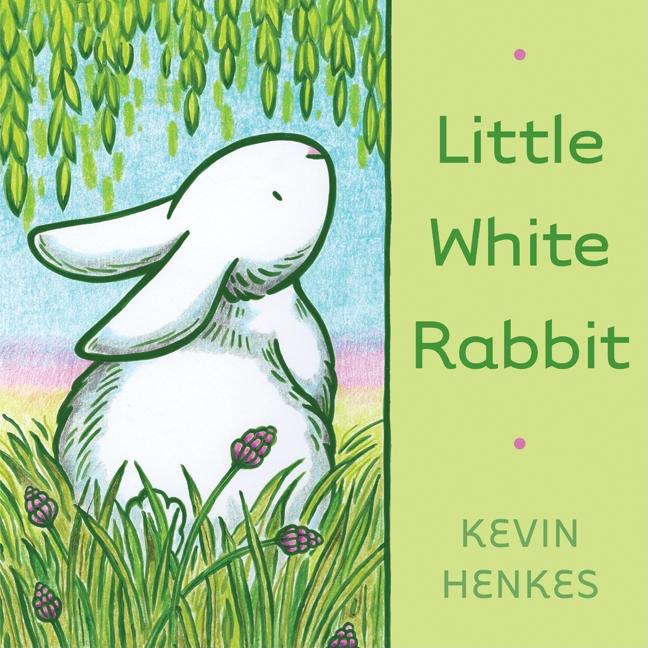 Book cover for Little White Rabbit: An Easter and Springtime Book for Kids