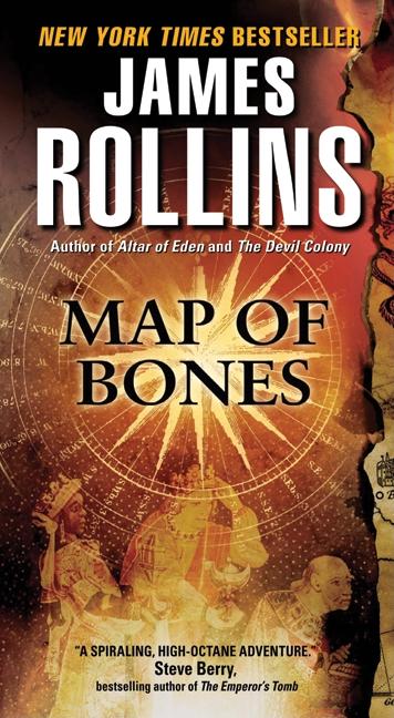 Book cover for Map of Bones: A SIGMA Force Novel