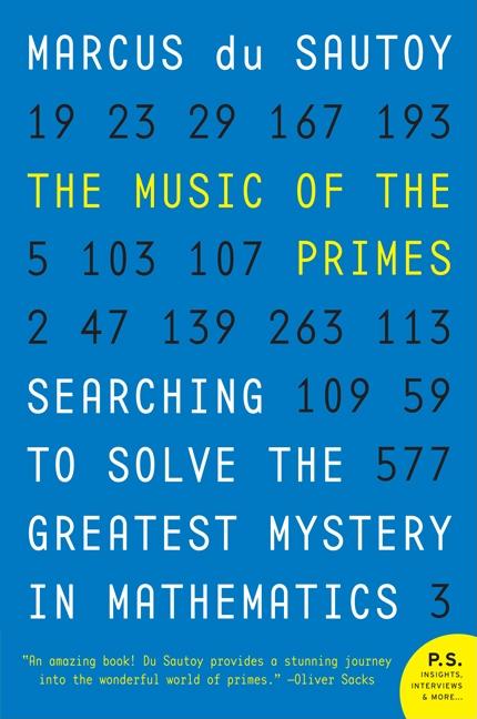 Book cover for Music of the Primes