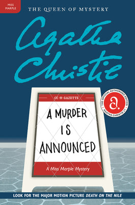 Book cover for A Murder Is Announced: A Miss Marple Mystery
