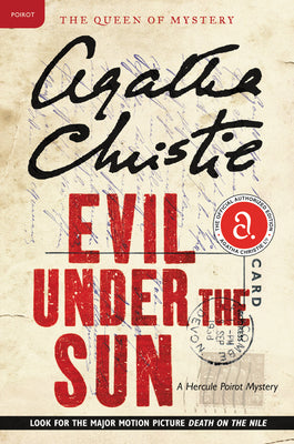 Book cover for Evil Under the Sun: A Hercule Poirot Mystery: The Official Authorized Edition