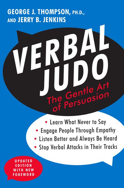 Book cover for Verbal Judo: The Gentle Art of Persuasion
