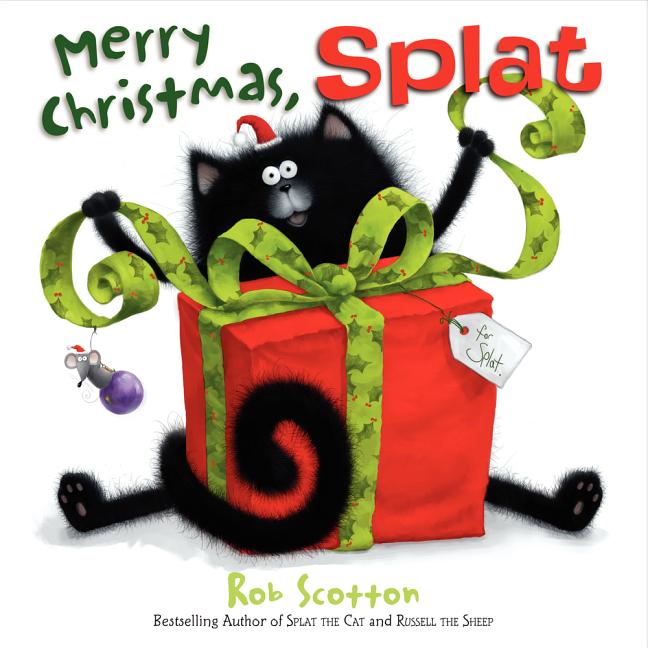 Book cover for Merry Christmas, Splat: A Christmas Holiday Book for Kids
