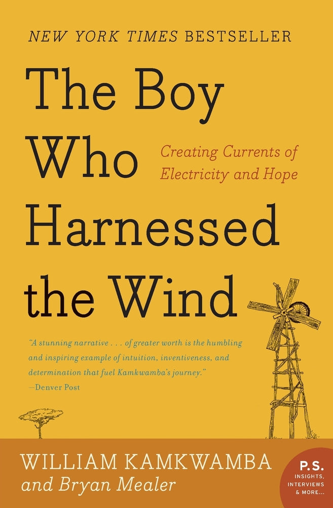 Book cover for The Boy Who Harnessed the Wind