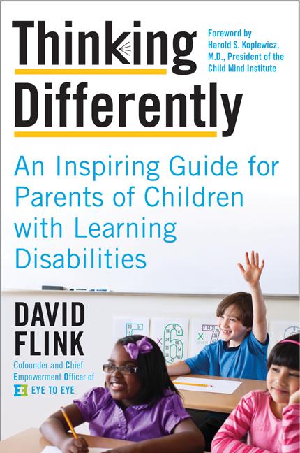 Book cover for Thinking Differently: An Inspiring Guide for Parents of Children with Learning Disabilities