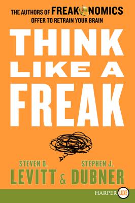Book cover for Think Like a Freak LP