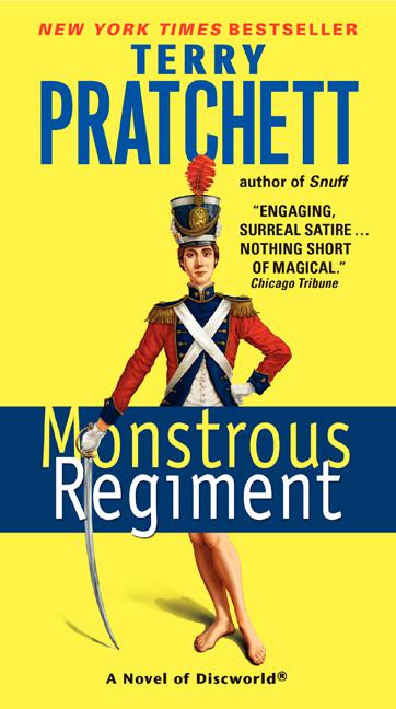 Book cover for Monstrous Regiment