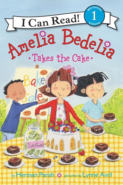 Book cover for Amelia Bedelia Takes the Cake