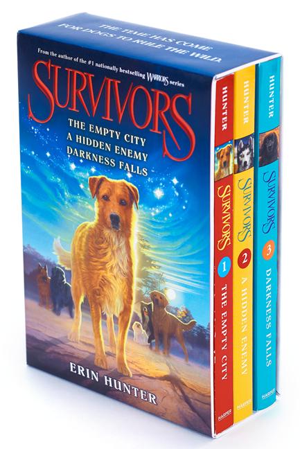 Book cover for Survivors Box Set: The Empty City/A Hidden Enemy/Darkness Falls