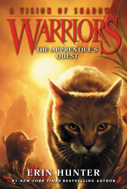 Book cover for Warriors: A Vision of Shadows #1: The Apprentice's Quest