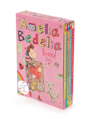 Book cover for Amelia Bedelia Chapter Book 4-Book Box Set #2: Books 5-8