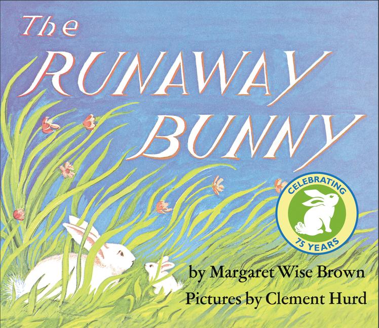 Book cover for Runaway Bunny Padded Board Book: An Easter and Springtime Book for Kids