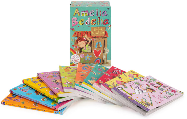 Book cover for Amelia Bedelia Chapter Book 10-Book Box Set [With Bookmark]