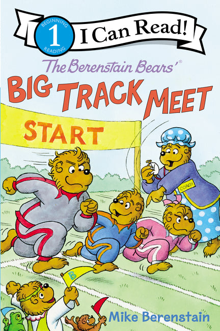 Book cover for Berenstain Bears' Big Track Meet