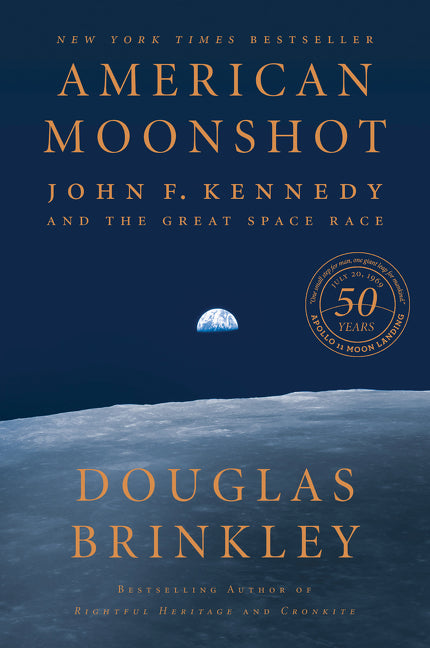 Book cover for American Moonshot: John F. Kennedy and the Great Space Race