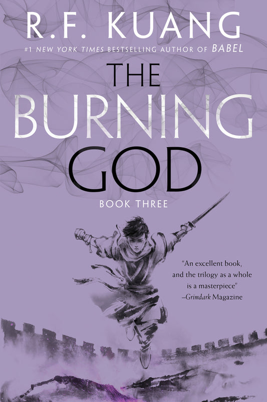 Book cover for The Burning God