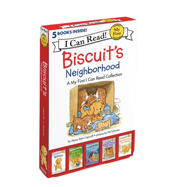 Book cover for Biscuit's Neighborhood: 5 Fun-Filled Stories in 1 Box!