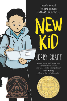 Book cover for New Kid: A Newbery Award Winner
