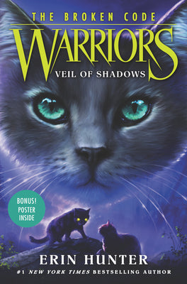 Book cover for Warriors: The Broken Code: Veil of Shadows