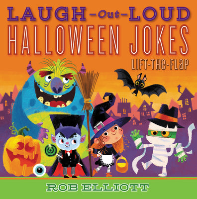 Book cover for Laugh-Out-Loud Halloween Jokes: Lift-The-Flap